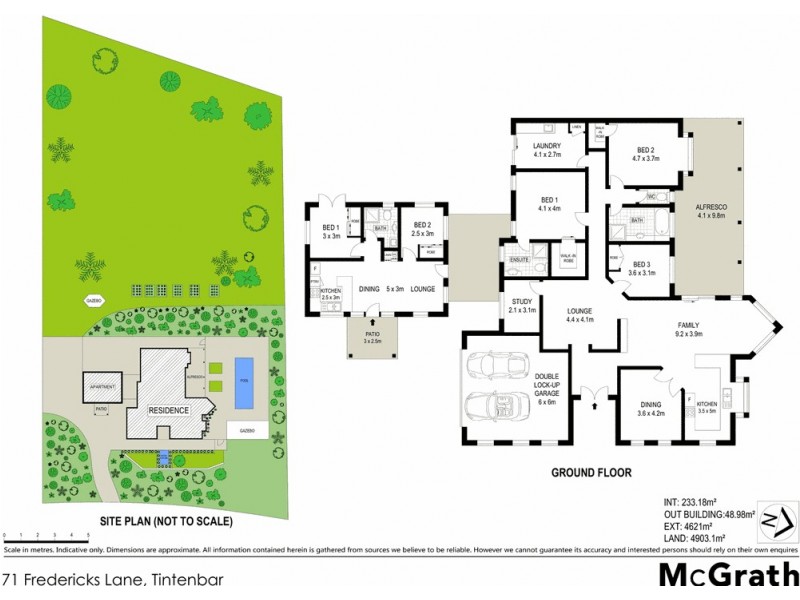 71 Fredericks Lane, Tintenbar NSW 2478 Floorplan
