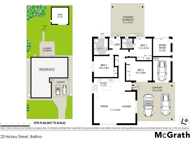23 Hickey Street, Ballina NSW 2478 Floorplan