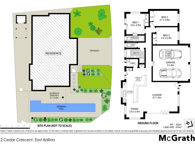 2 Cedar Crescent, East Ballina NSW 2478 Floorplan