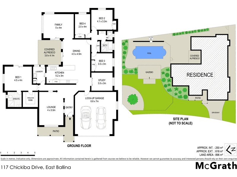 117 Chickiba Drive, East Ballina NSW 2478 Floorplan