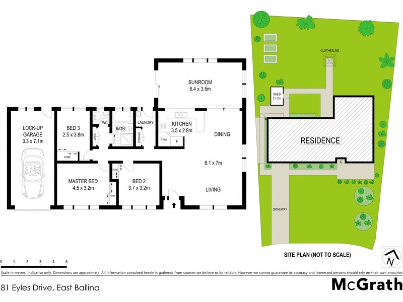 81 Eyles Drive, East Ballina NSW 2478 Floorplan