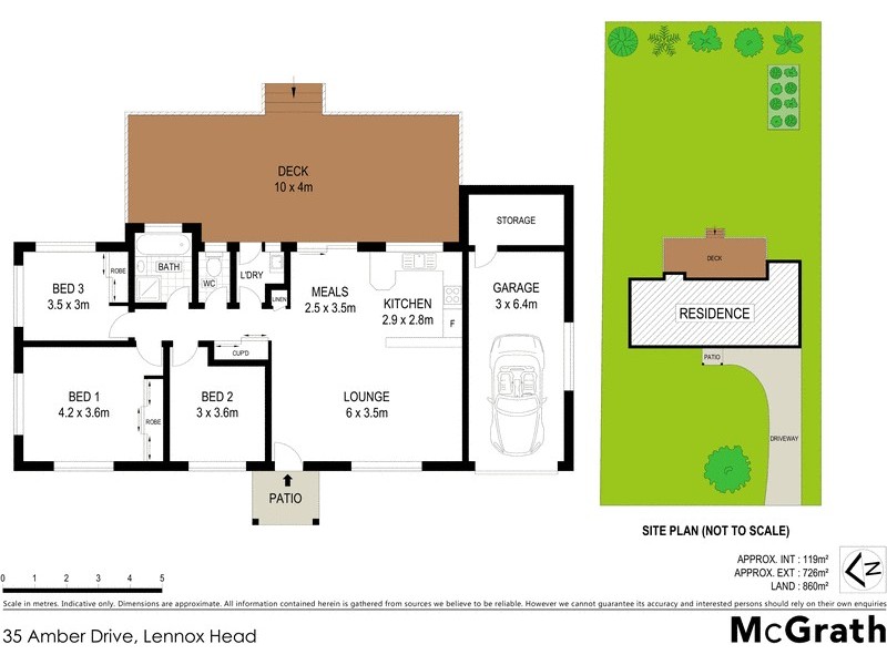 35 Amber Drive, Lennox Head NSW 2478 Floorplan