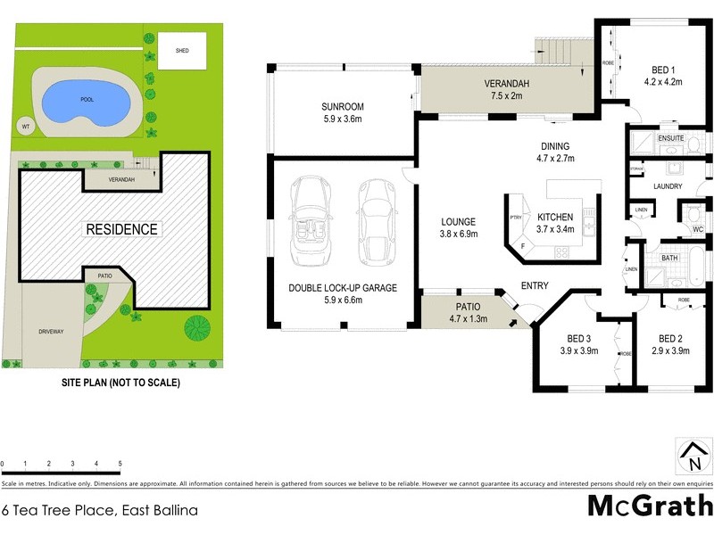 6 Tea Tree Place, East Ballina NSW 2478 Floorplan
