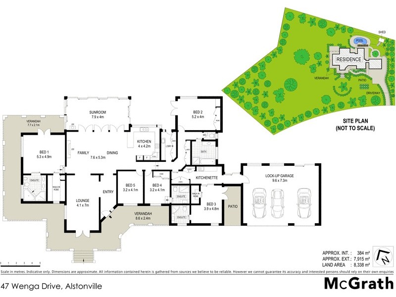 47 Wenga Drive, Alstonville NSW 2477 Floorplan