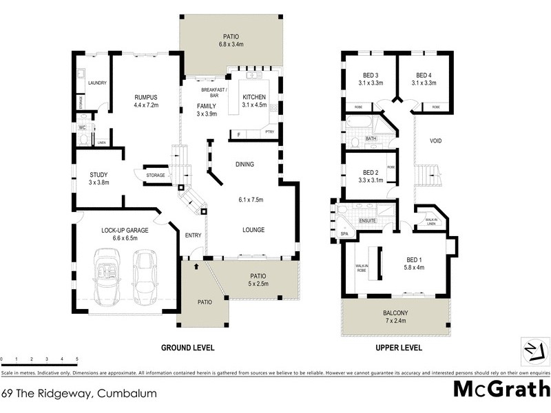 69 The Ridgeway, Cumbalum NSW 2478 Floorplan