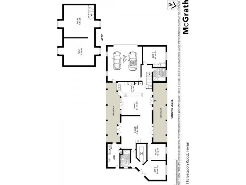 118 Beacon Road, Teven NSW 2478 Floorplan