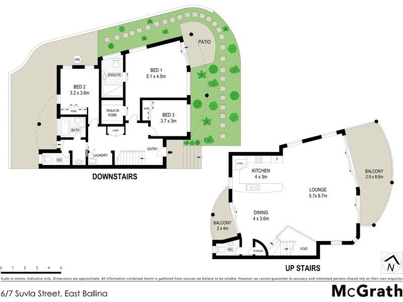 6/7 Suvla Street, East Ballina NSW 2478 Floorplan