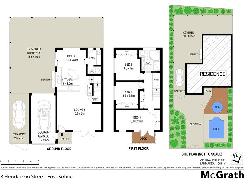 8 Henderson Street, East Ballina NSW 2478 Floorplan