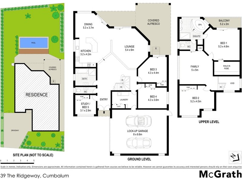 39 The Ridgeway, Cumbalum NSW 2478 Floorplan