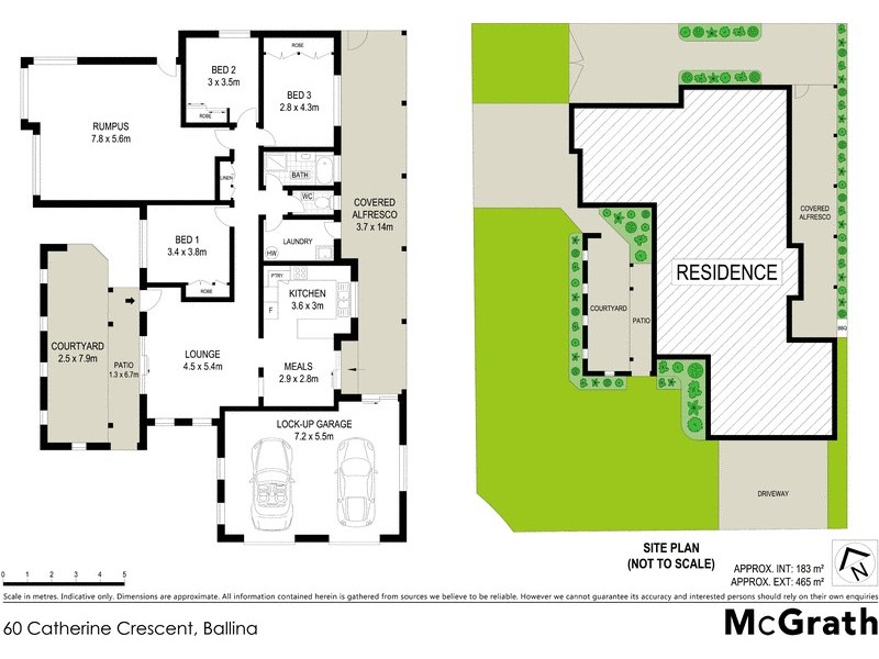 60 Catherine Crescent, Ballina NSW 2478 Floorplan