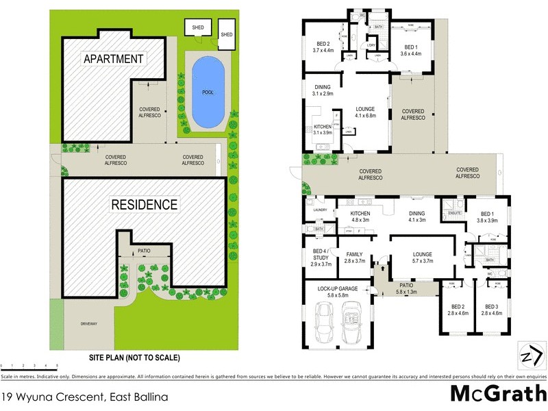 19 Wyuna Crescent, East Ballina NSW 2478 Floorplan