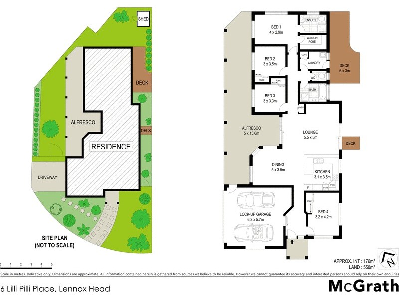 6 Lilli Pilli Place, Lennox Head NSW 2478 Floorplan