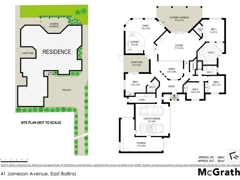 41 Jameson Avenue, East Ballina NSW 2478 Floorplan
