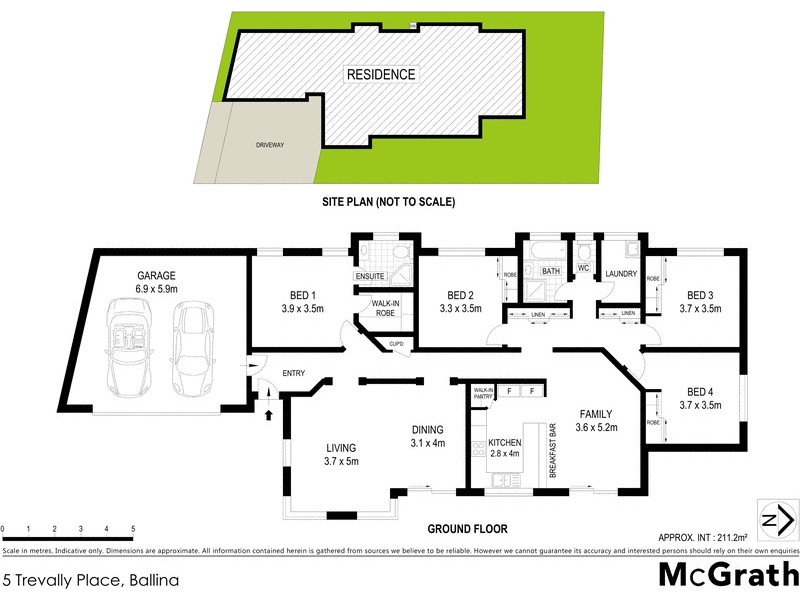 5 Trevally Place, Ballina NSW 2478 Floorplan