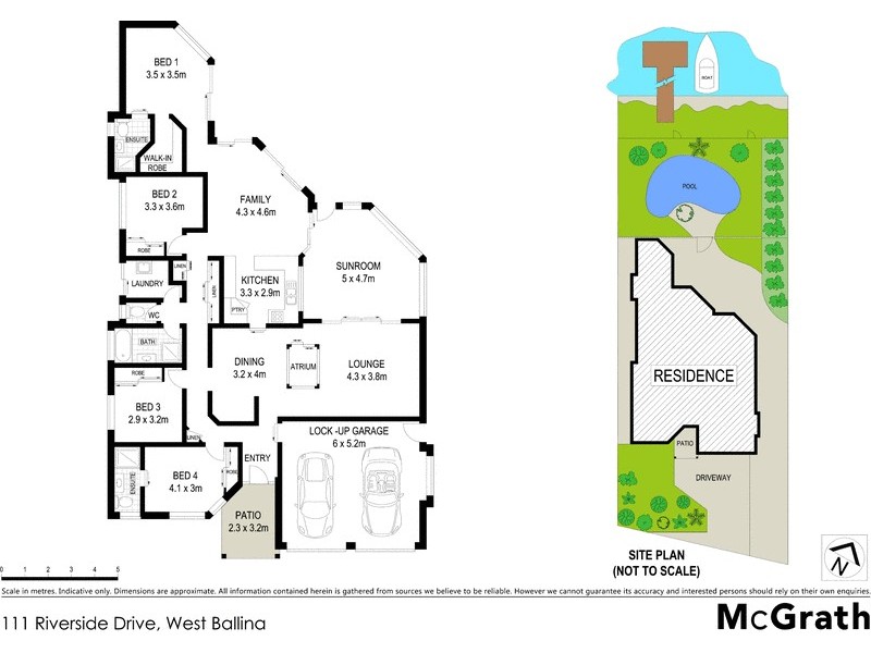 111 Riverside Drive, Ballina NSW 2478 Floorplan