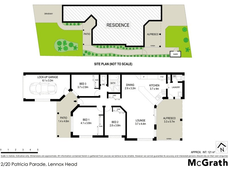 2/20 Patricia Parade, Lennox Head NSW 2478 Floorplan