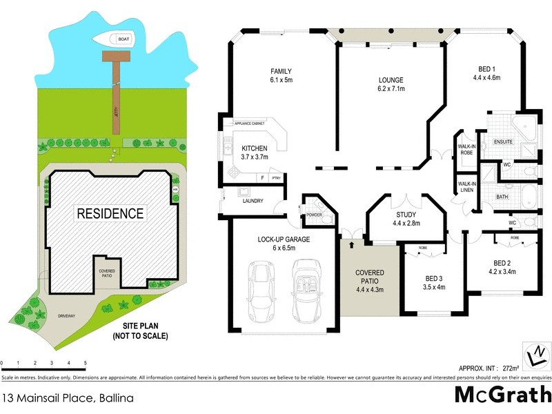 13 Mainsail Place, Ballina NSW 2478 Floorplan