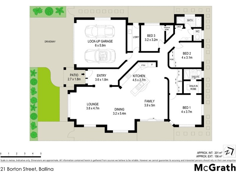 21 Borton Street, Ballina NSW 2478 Floorplan