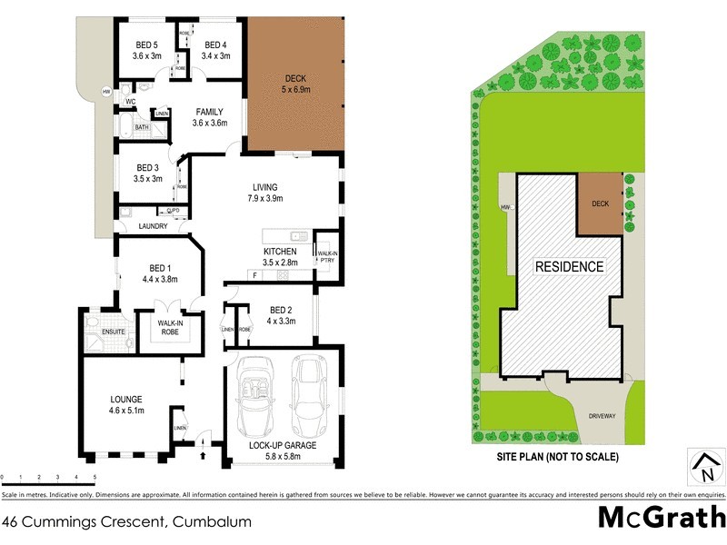 46 Cummings Crescent, Cumbalum NSW 2478 Floorplan