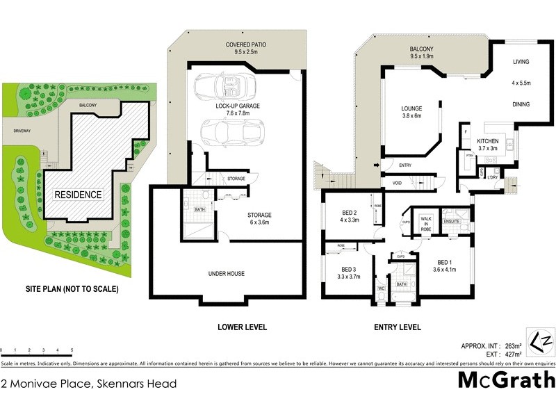 2 Monivae Place, Skennars Head NSW 2478 Floorplan
