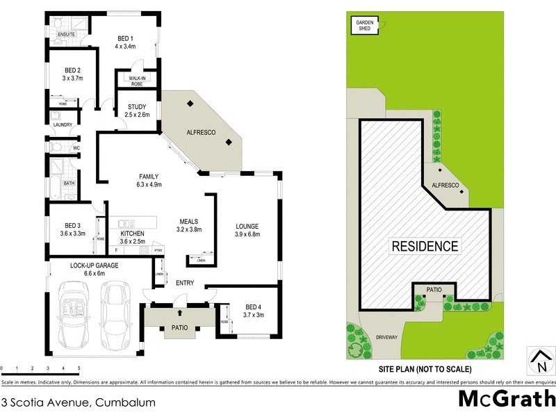 3 Scotia Avenue, Cumbalum NSW 2478 Floorplan