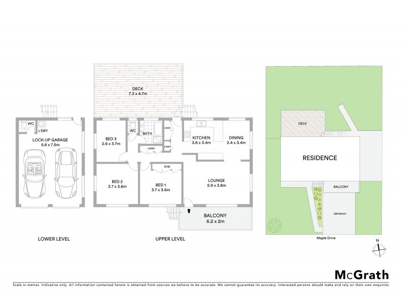 7 Maple Drive, Alstonville NSW 2477 Floorplan
