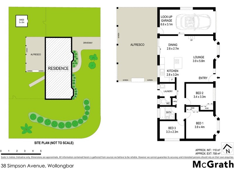 38 Simpson Avenue, Wollongbar NSW 2477 Floorplan