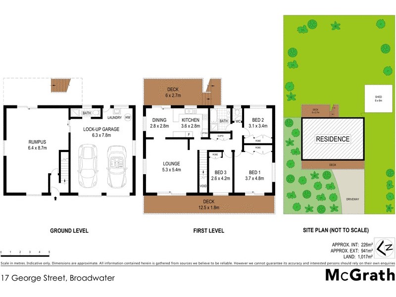 17 George Street, Broadwater NSW 2472 Floorplan