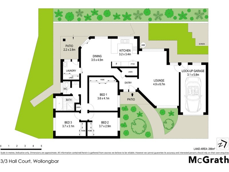 3/3 Hall Court, Wollongbar NSW 2477 Floorplan