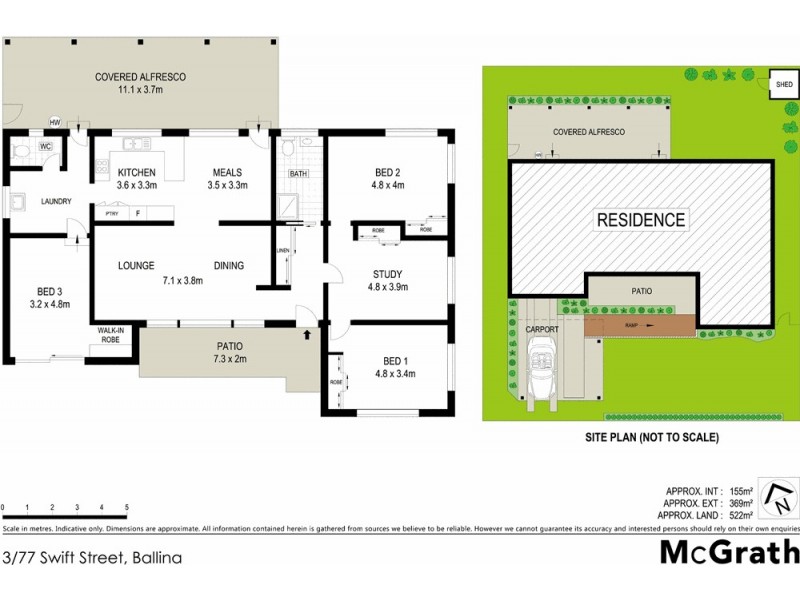 3/77 Swift Street, Ballina NSW 2478 Floorplan