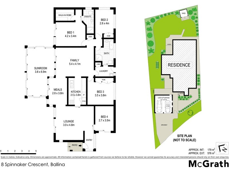8 Spinnaker Crescent, Ballina NSW 2478 Floorplan