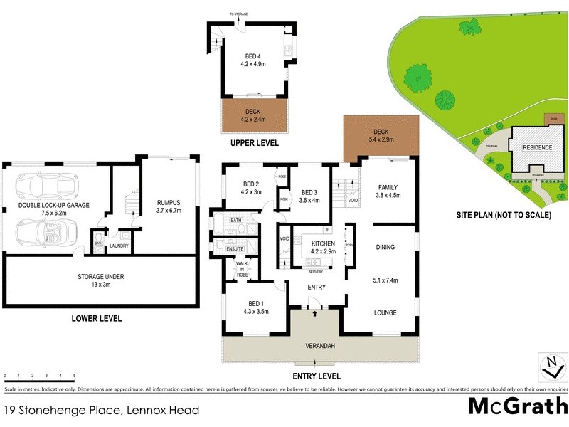 19 Stonehenge Place, Lennox Head NSW 2478 Floorplan
