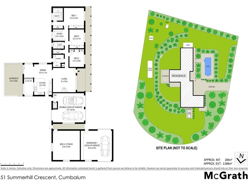 51 Summerhill Crescent, Cumbalum NSW 2478 Floorplan