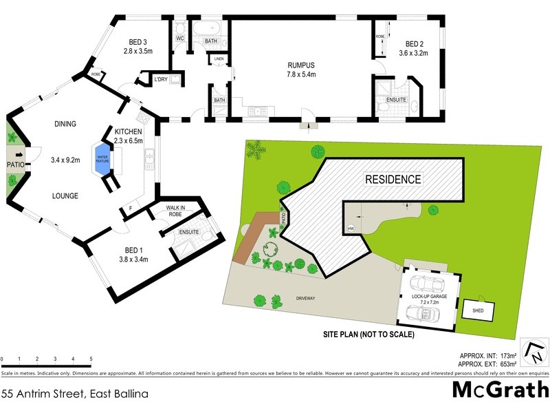 55 Antrim Street, East Ballina NSW 2478 Floorplan
