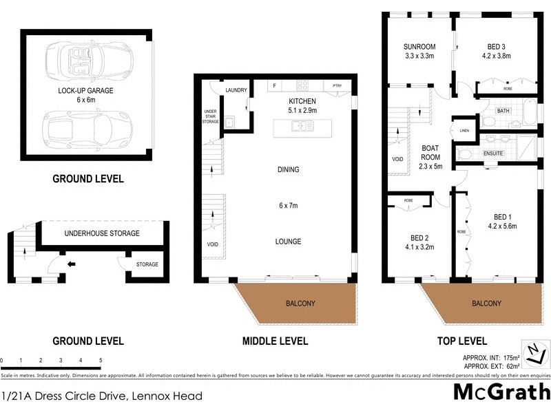 1/21A Dress Circle Drive, Lennox Head NSW 2478 Floorplan