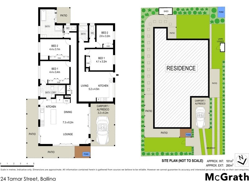 24 Tamar Street, Ballina NSW 2478 Floorplan
