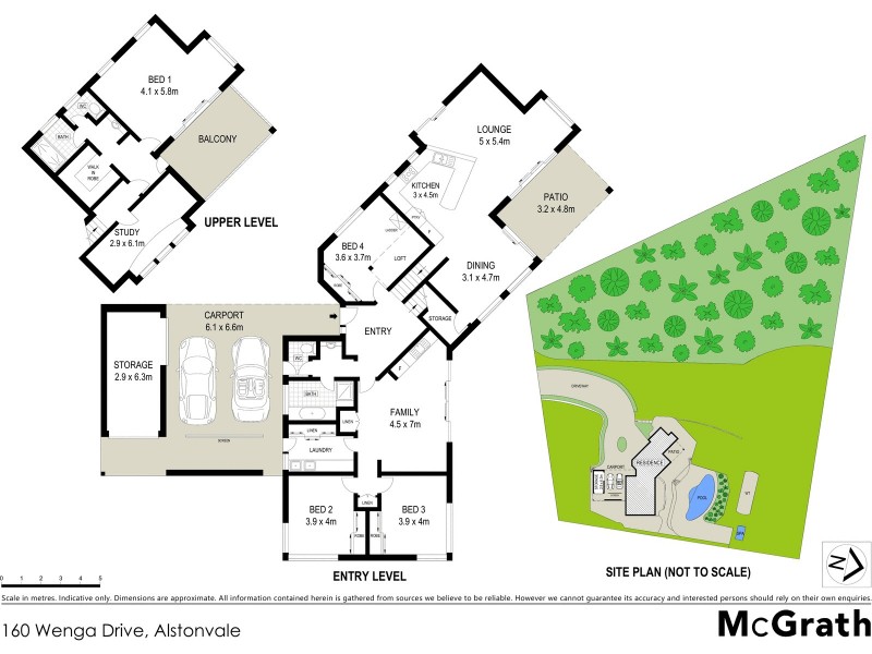160 Wenga Drive, Alstonvale NSW 2477 Floorplan