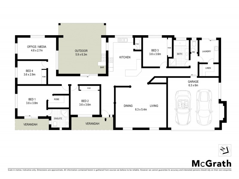 63 The Ridgeway, Cumbalum NSW 2478 Floorplan