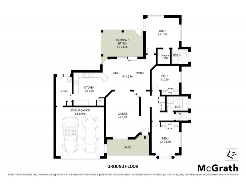 2/131 Cherry Street, Ballina NSW 2478 Floorplan