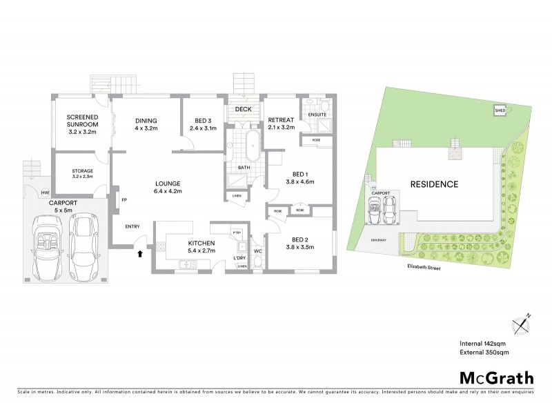 4 Elizabeth Street, East Ballina NSW 2478 Floorplan