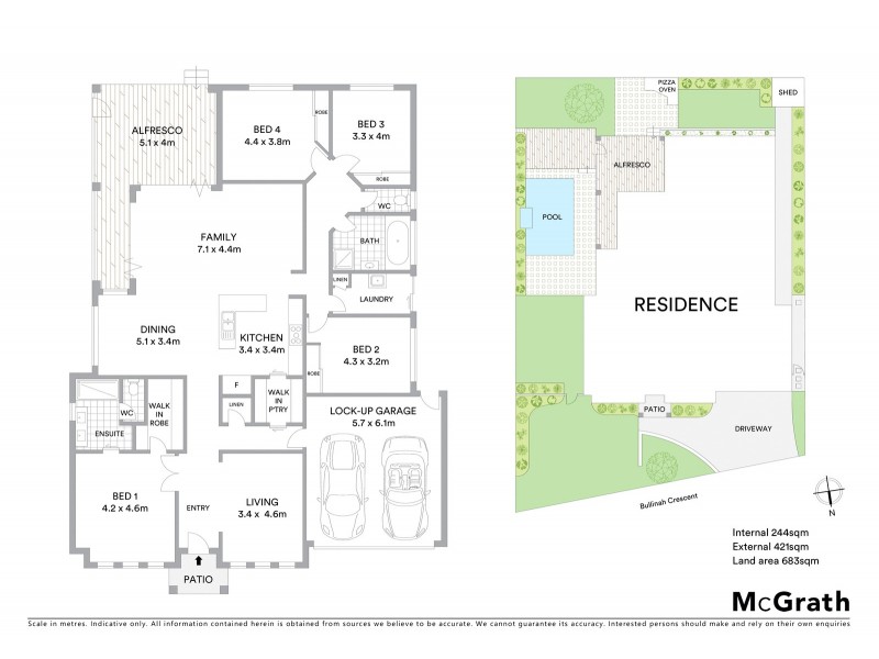 3 Bullinah Crescent, East Ballina NSW 2478 Floorplan
