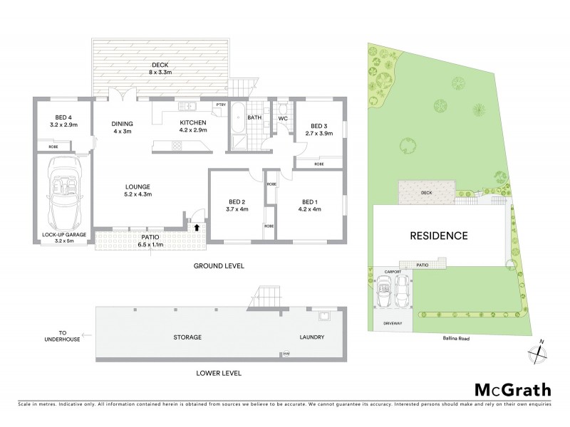 216 Ballina Road, East Lismore NSW 2480 Floorplan