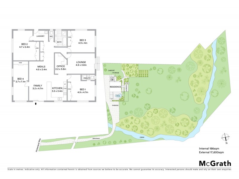 431 Hinterland Way, Knockrow NSW 2479 Floorplan