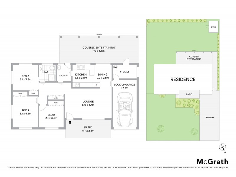 4 Treelands Crescent, Ballina NSW 2478 Floorplan