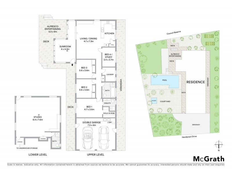 13 Henderson Drive, Lennox Head NSW 2478 Floorplan