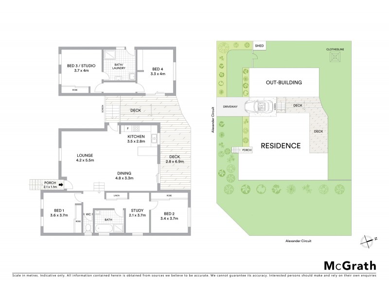 6 Alexander Circuit, Lennox Head NSW 2478 Floorplan