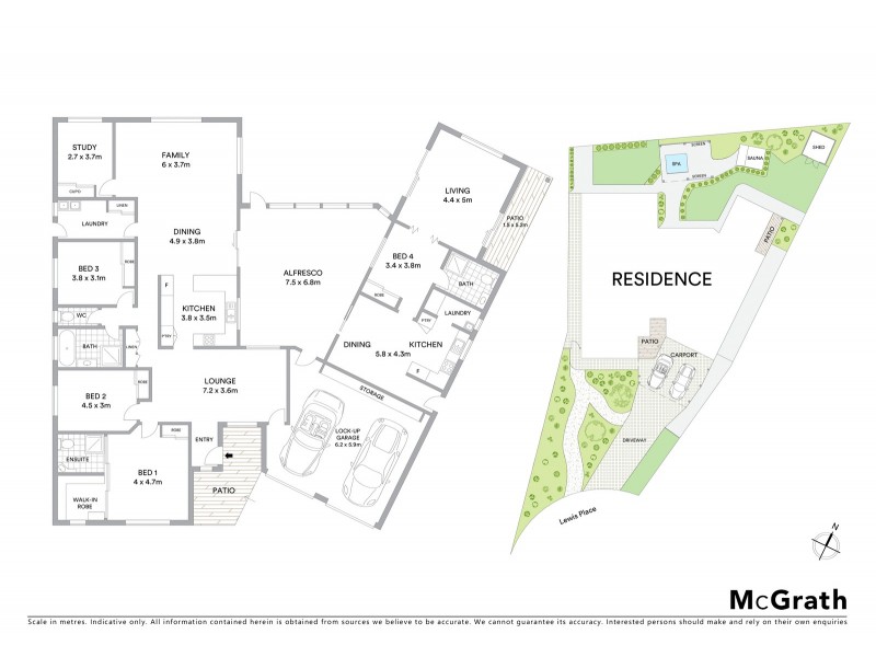 4 Lewis Place, Ballina NSW 2478 Floorplan