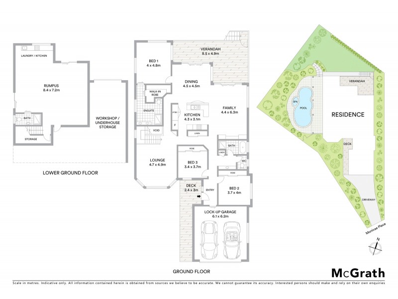 3 Monivae Place, Skennars Head NSW 2478 Floorplan