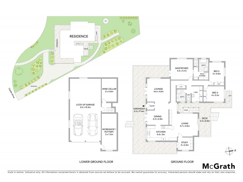 9 Castle Drive, Lennox Head NSW 2478 Floorplan