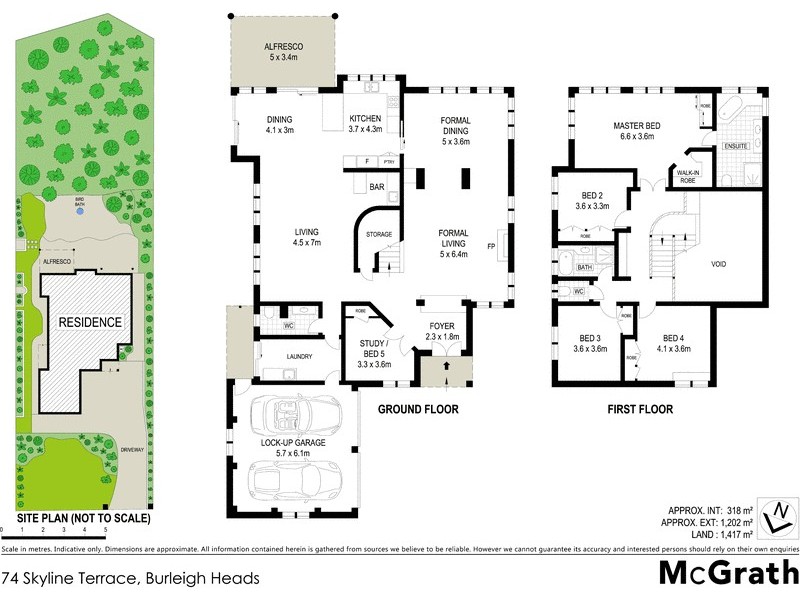 74 Skyline Terrace, Burleigh Heads QLD 4220 Floorplan